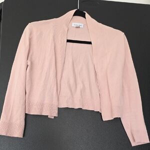 Calvin Klein Women's Blush Pink Shrug